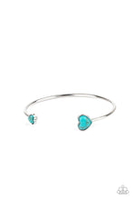 Load image into Gallery viewer, Romantically Rustic - Blue Bracelet Paparazzi Accessories