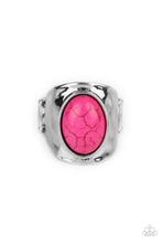 Load image into Gallery viewer, Elemental Essence - Pink Stone Ring Paparazzi Accessories