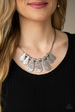 Load image into Gallery viewer, Gallery Goddess - Silver Necklace Paparazzi Accessories