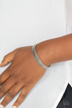 Load image into Gallery viewer, Peak Conditions - Silver Cuff Bracelet Paparazzi Accessories