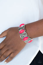 Load image into Gallery viewer, POP, Skip, and a Jump - Pink Bracelet Paparazzi Accessories