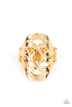 Load image into Gallery viewer, Open Fire - Gold Ring Paparazzi Accessories