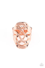 Load image into Gallery viewer, Open Fire - Copper Ring Paparazzi Accessories