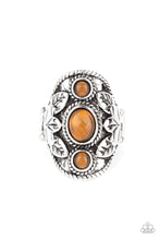 Load image into Gallery viewer, PALMS Up - Brown Tiger&#39;s Eye Ring Paparazzi Accessories