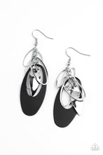 Load image into Gallery viewer, Ambitious Allure - Black Earrings Paparazzi Accessories