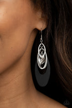 Load image into Gallery viewer, Ambitious Allure - Black Earrings Paparazzi Accessories