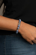 Load image into Gallery viewer, Soothes The Soul - Blue Stretchy Bracelet Paparazzi Accessories