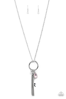 Unlock Your Sparkle - Pink Necklace Paparazzi Accessories