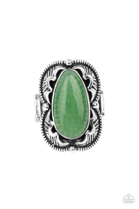 green,Wide Back,Mystical Mambo - Green Ring