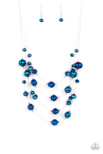 Load image into Gallery viewer, Cosmic Real Estate - Blue Necklace Paparazzi Accessories