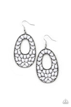 Load image into Gallery viewer, Beaded Shores - White Earrings Paparazzi Accessories