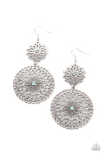 Load image into Gallery viewer, Garden Mantra - Blue Earrings Paparazzi Accessories