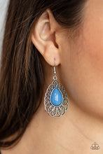 Load image into Gallery viewer, Dream STAYCATION - Blue Earrings Paparazzi Accessories