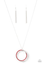 Load image into Gallery viewer, Harmonic Halos - Red Necklace Paparazzi Accessories