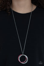 Load image into Gallery viewer, Harmonic Halos - Red Necklace Paparazzi Accessories