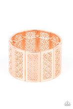 Load image into Gallery viewer, Thai Terrariums - Copper Stretchy Bracelet Paparazzi Accessories