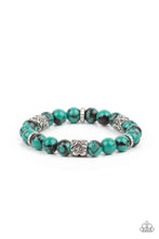 Load image into Gallery viewer, Garden Zen - Green Bracelet Paparazzi Accessories