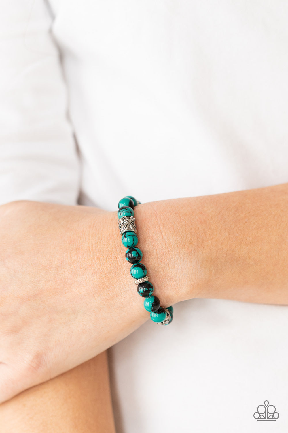 Garden Zen - Green Bracelet Paparazzi Accessories