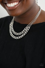 Load image into Gallery viewer, Urban Culture - Silver Necklace Paparazzi Accessories