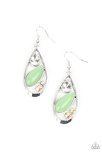 Load image into Gallery viewer, Harmonious Harbors - Green Earrings Paparazzi Accessories