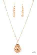 Load image into Gallery viewer, Garden Estate - Gold Necklace Paparazzi Accessories