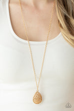 Load image into Gallery viewer, Garden Estate - Gold Necklace Paparazzi Accessories