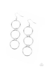 Load image into Gallery viewer, Refined Society - White Earrings Paparazzi Accessories