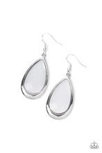 Load image into Gallery viewer, A World To SEER - White Earrings Paparazzi Accessories