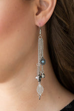 Load image into Gallery viewer, A Natural Charmer - Blue Earrings Paparazzi Accessories