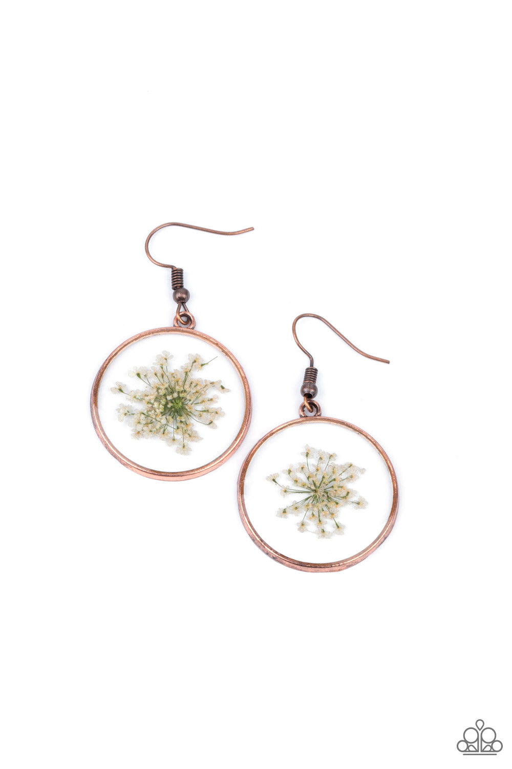 Happily Ever Eden - Copper Earrings Paparazzi Accessories