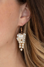 Load image into Gallery viewer, Bountiful Bouquets - Gold Earrings Paparazzi Accessories