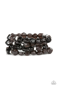 black,stretchy,Nice GLOWING! - Black Bracelet