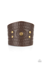 Load image into Gallery viewer, Orange County - Brass Leather Bracelet Paparazzi Accessories