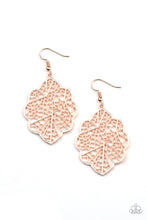 Load image into Gallery viewer, Meadow Mosaic - Rose Gold Earrings Paparazzi Accessories