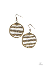 Load image into Gallery viewer, Sunrise Stunner - Brass Earring Paparazzi Accessories