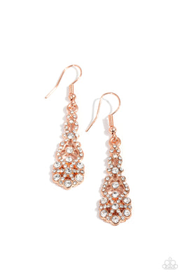 GLITZY on All Counts - Copper Paparazzi Accessories