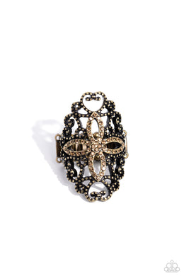 Fabulous Filigree - Brass Paparazzi Accessories