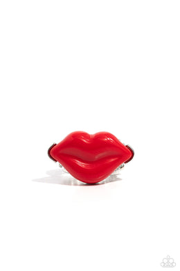 Lively Lips - Red Paparazzi Accessories