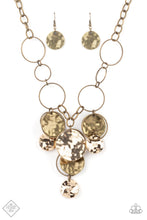 Load image into Gallery viewer, Learn the HARDWARE Way Brass Necklace Paparazzi Accessories